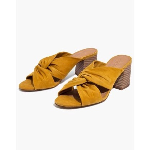 Madewell leather heels - Picture 1 of 6